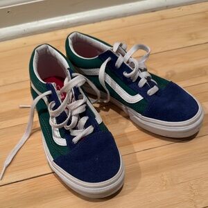 Multicolor Vans Old Skool Yacht Cub Suede And Canvas big kid 3